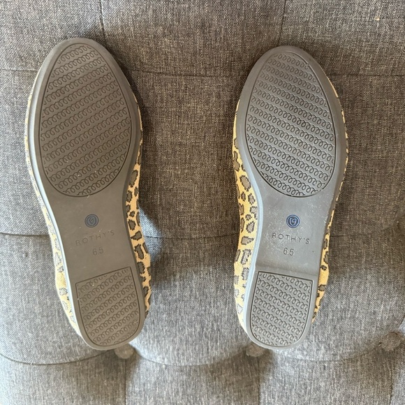 Rothy's Leopard Print Flats in Women’s Size 6.5. EUC - Picture 7 of 9